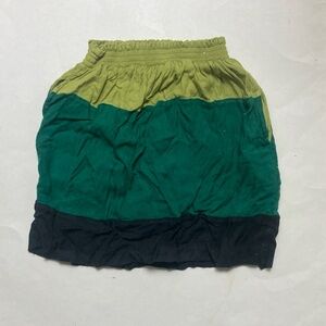 Colorblock Women's Skirt